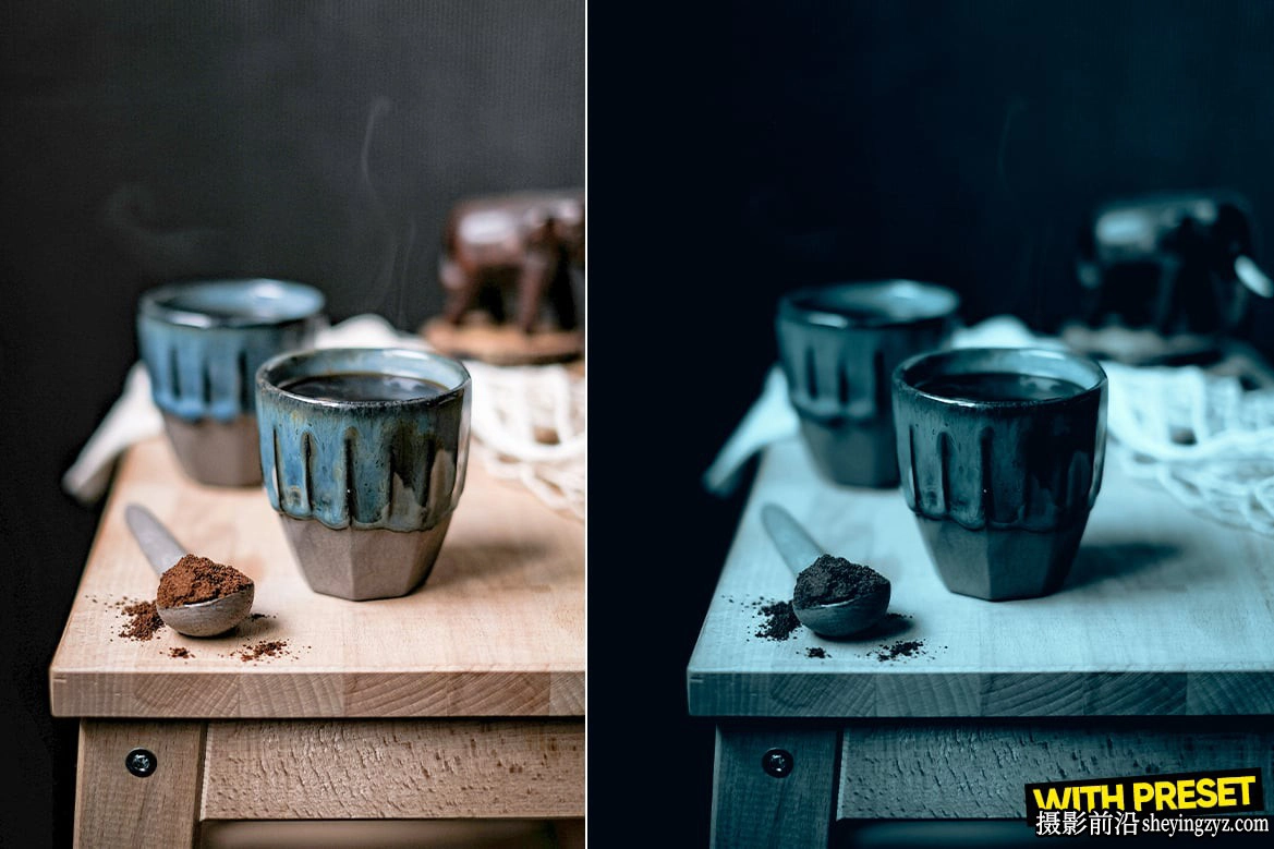 冷色电影胶片色彩LR预设手机LR预设 ARTA -Denim Lightroom Presets