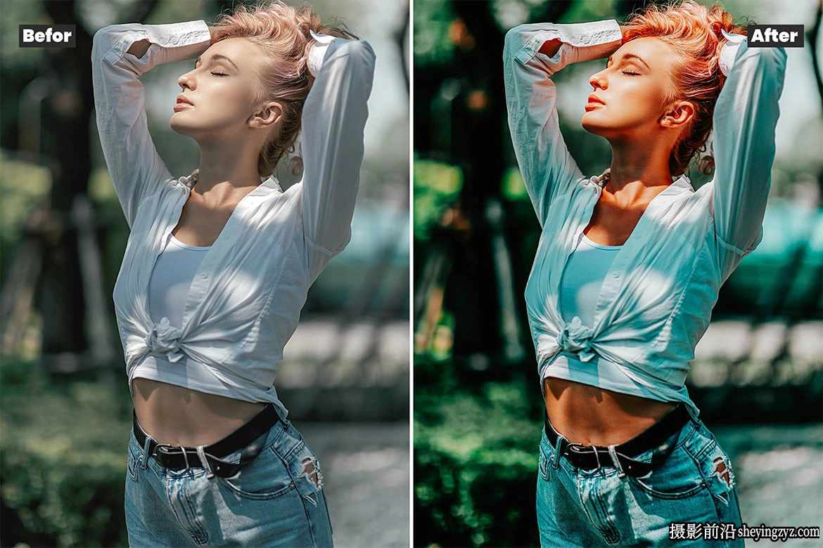 复古电影胶片人像LR预设ACR预设 Retro Portrait Lightroom Presets