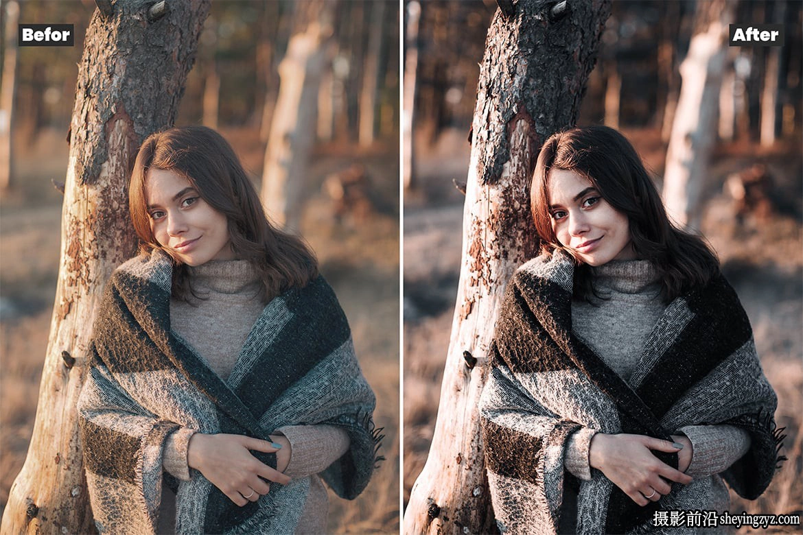 复古电影胶片人像LR预设ACR预设 Retro Portrait Lightroom Presets