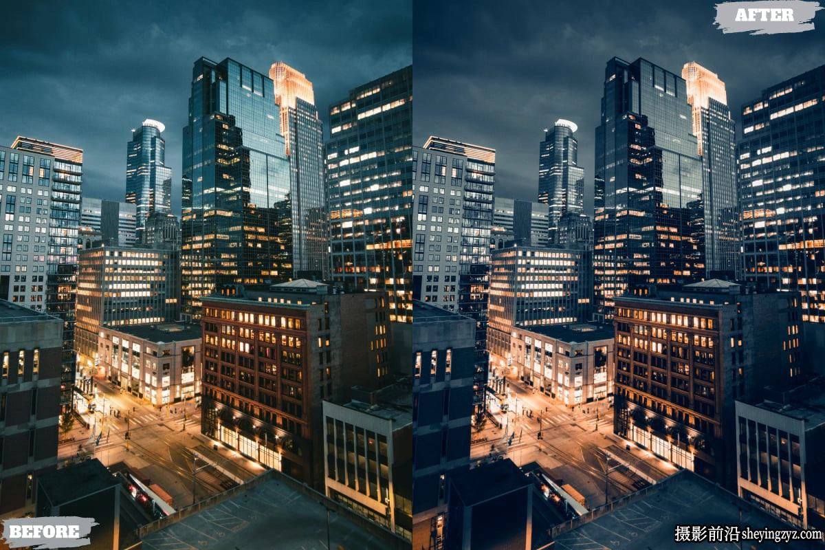 城市建筑风光调色lr预设S手机版lr预设 Cityscape Lightroom Presets