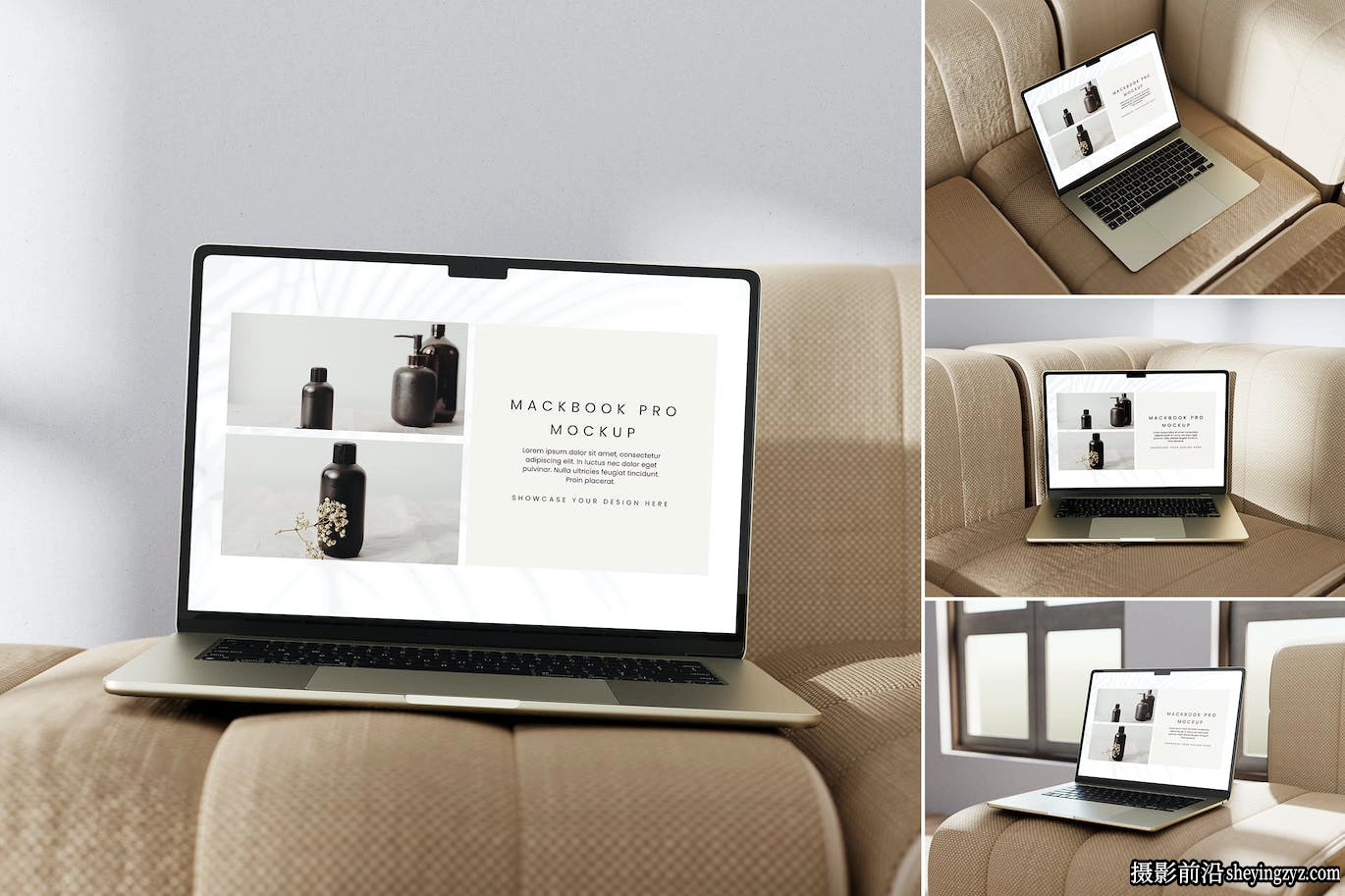 MacBookPro样机套装,笔记本电脑样机