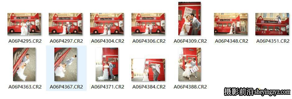 街头旅拍婚礼人像摄影RAW格式原图婚纱修图练习RAW素材