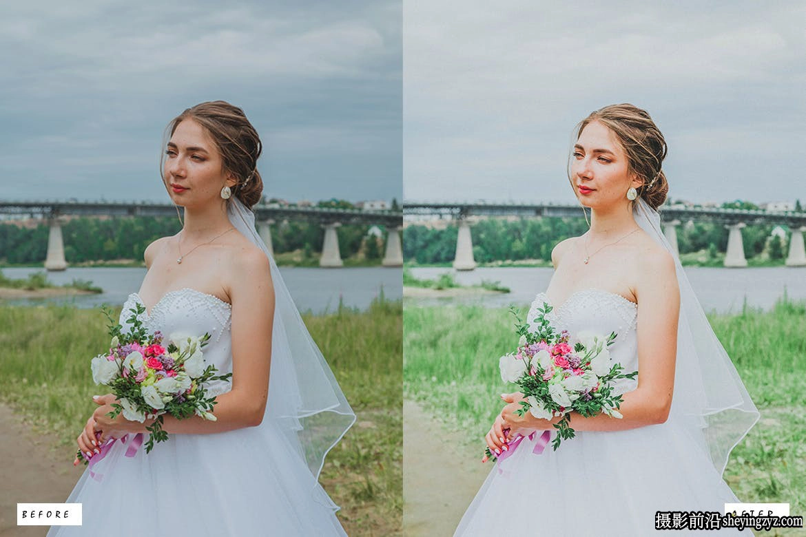 情绪婚礼胶片人像LR预设ACR预设 Moody Wedding Lightroom Presets