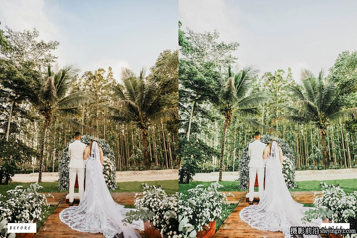 情绪婚礼胶片人像LR预设ACR预设 Moody Wedding Lightroom Presets