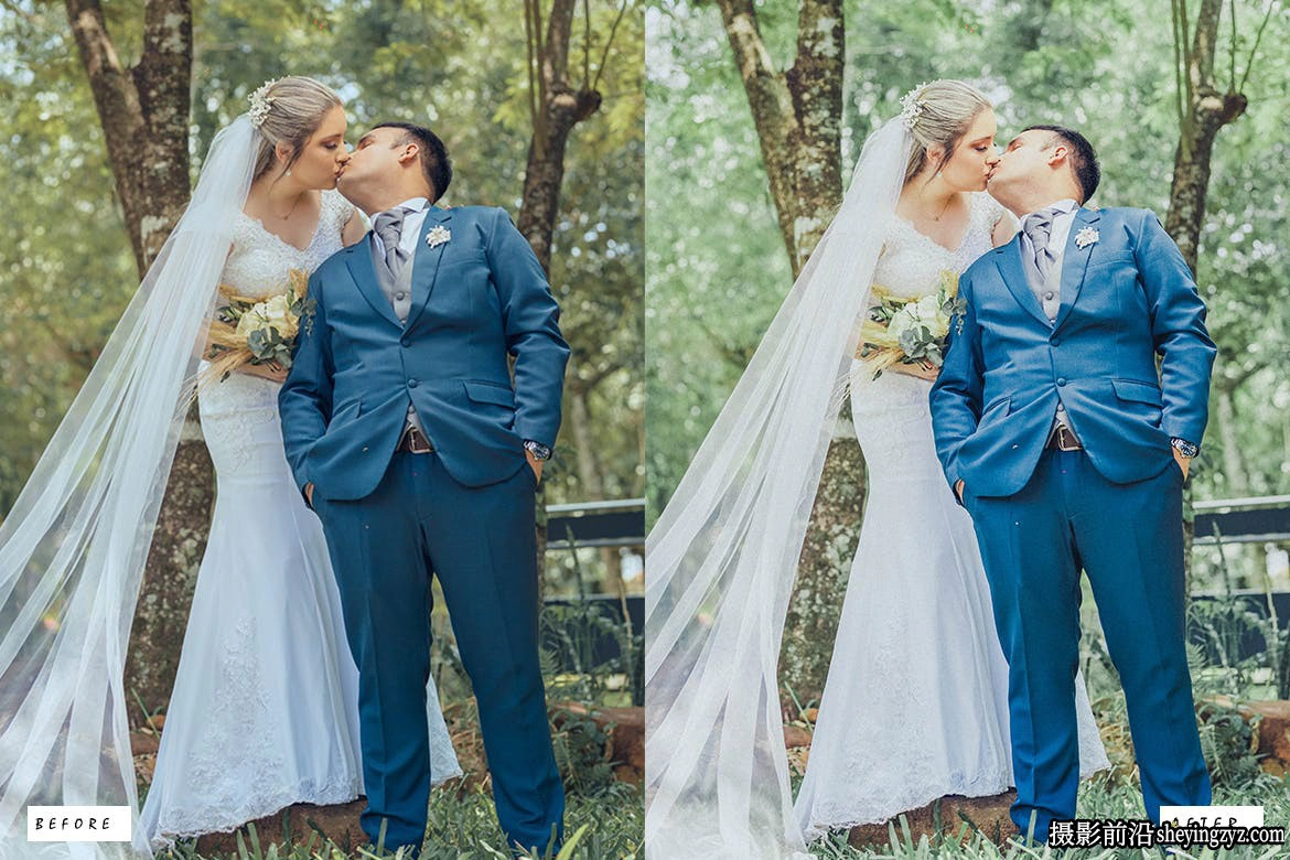 情绪婚礼胶片人像LR预设ACR预设 Moody Wedding Lightroom Presets