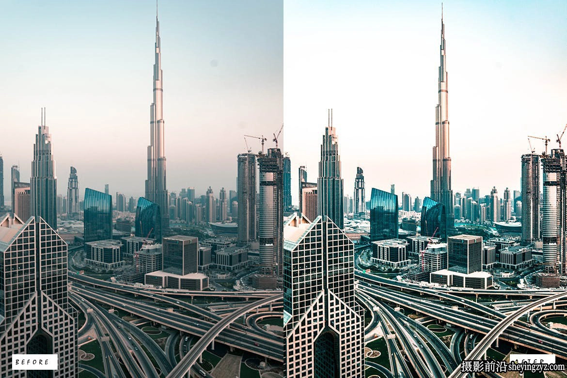城市建筑风光调色LR预设ACR预设 Architecture Lightroom Presets