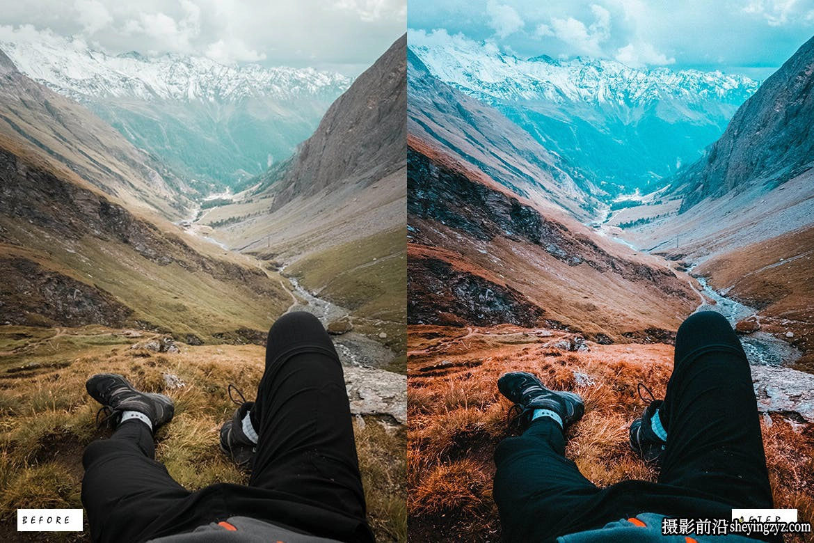 青橙色调电影色彩LR预设ACR预设 Teal &amp; Orange Lightroom presets