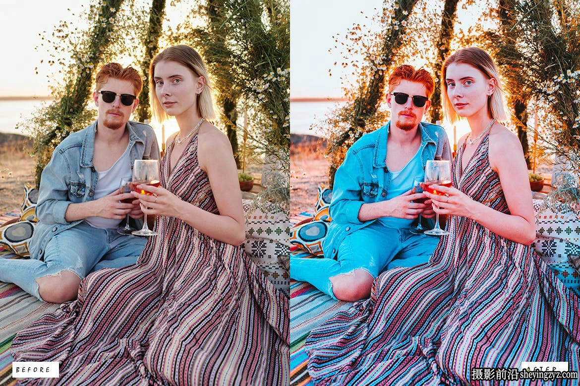 青橙色调电影色彩LR预设ACR预设 Teal &amp; Orange Lightroom presets