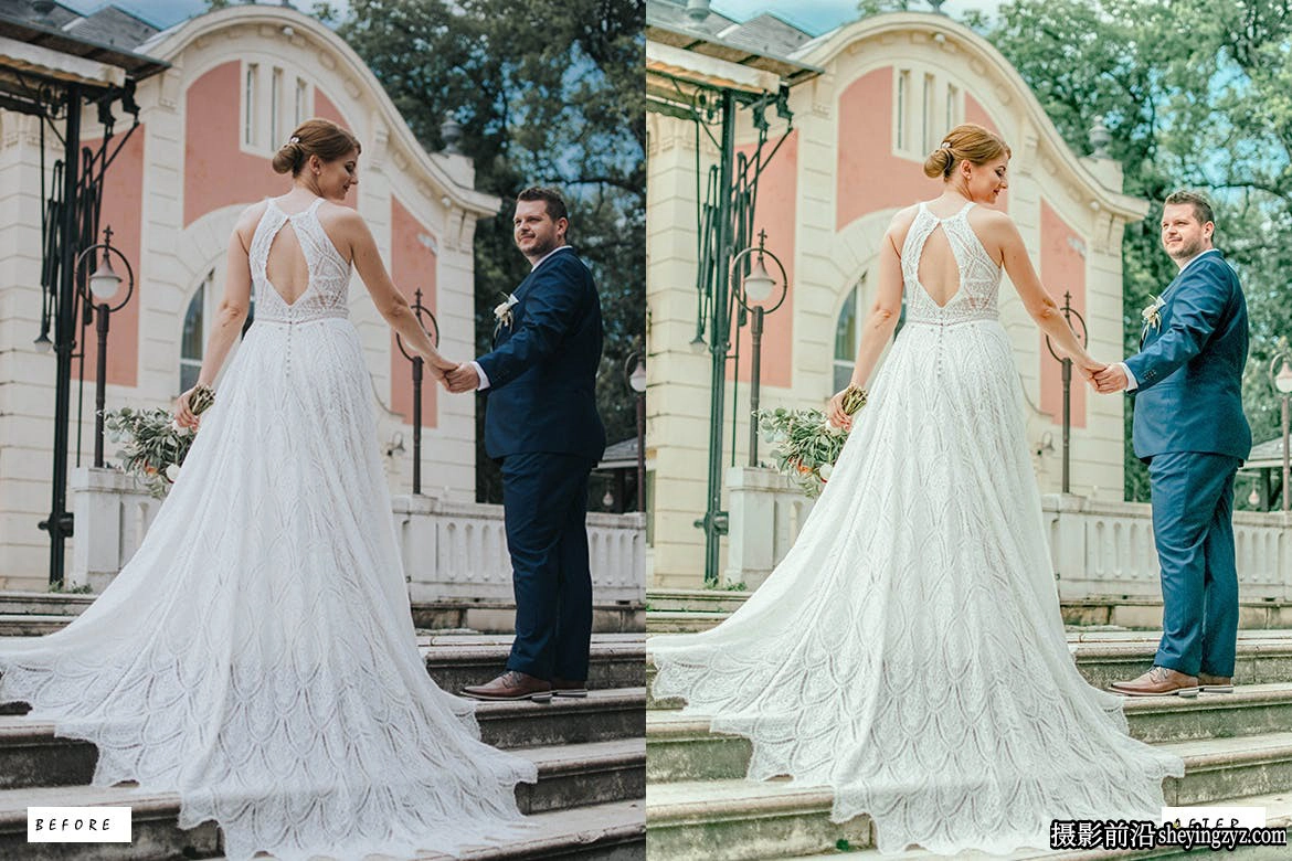 优雅电影婚礼胶片LR预设ACR预设Elegant Wedding Lightroom Presets