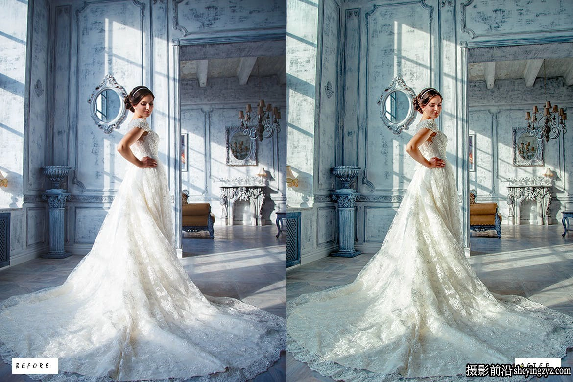 优雅电影婚礼胶片LR预设ACR预设Elegant Wedding Lightroom Presets