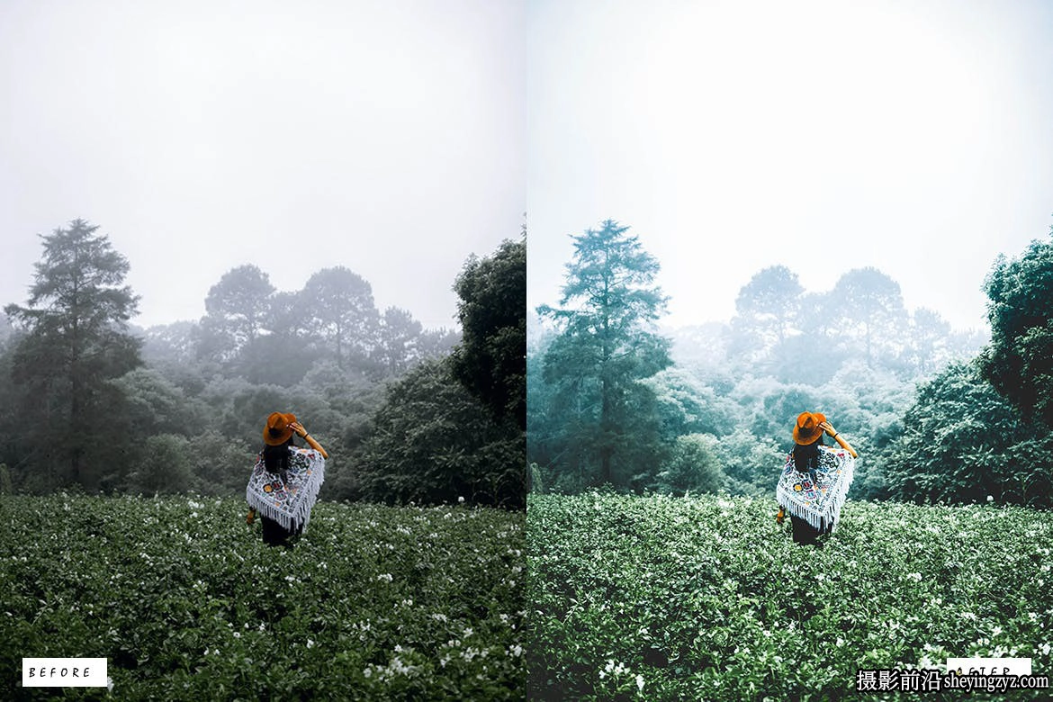 旅拍森系电影人像调色LR预设ACR预设 Adventure Lightroom Presets