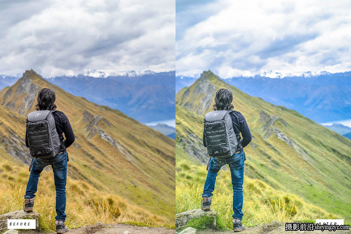 旅拍森系电影人像调色LR预设ACR预设 Adventure Lightroom Presets