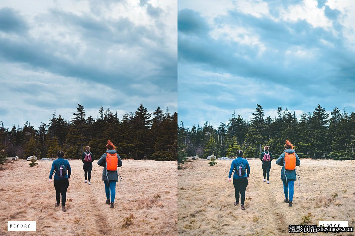 旅拍森系电影人像调色LR预设ACR预设 Adventure Lightroom Presets