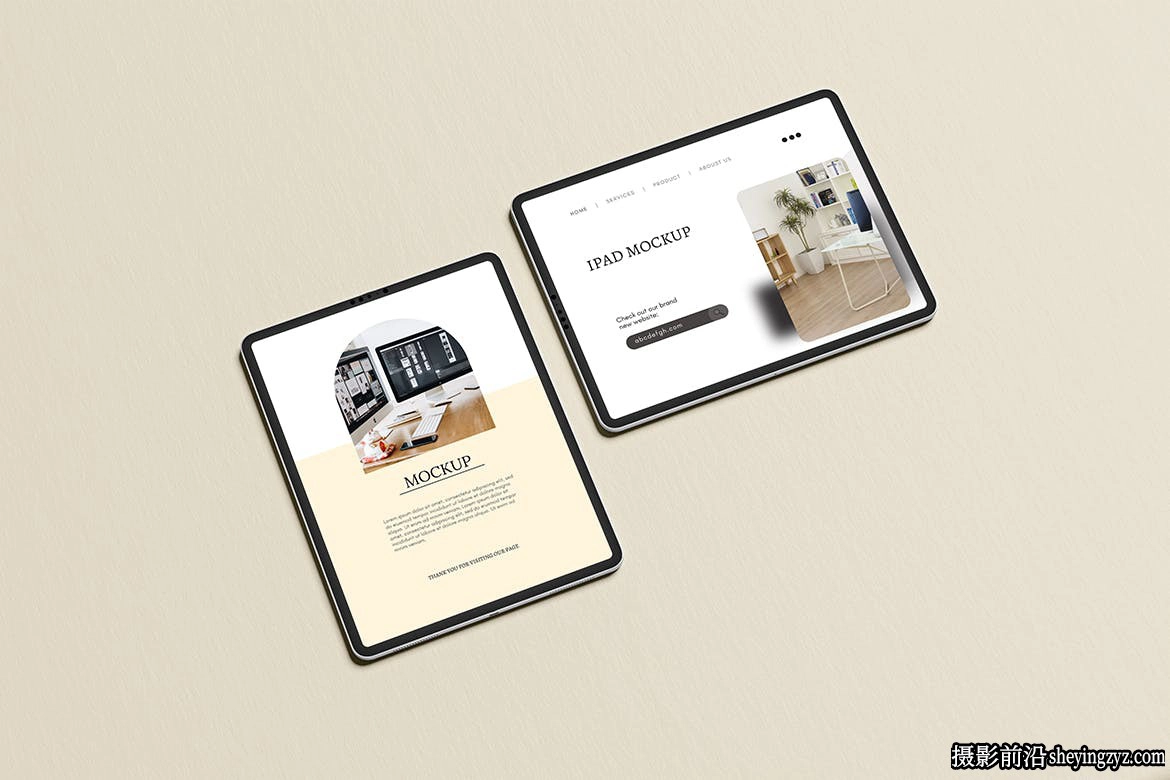 iPadPro样机,ipad产品展示样机模型