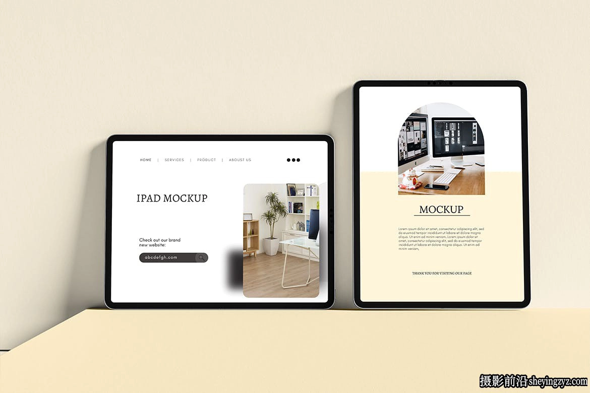 iPadPro样机,ipad产品展示样机模型