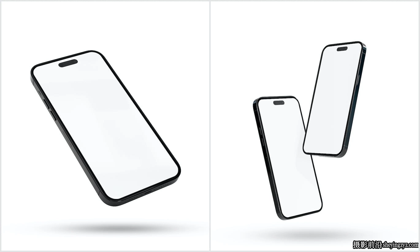 逼真的iPhone14Pro样机,iPhone14样机