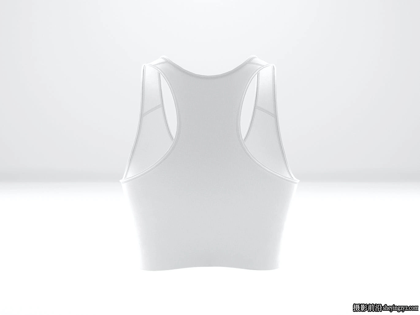女性短款上衣运动服样机,运动服样机