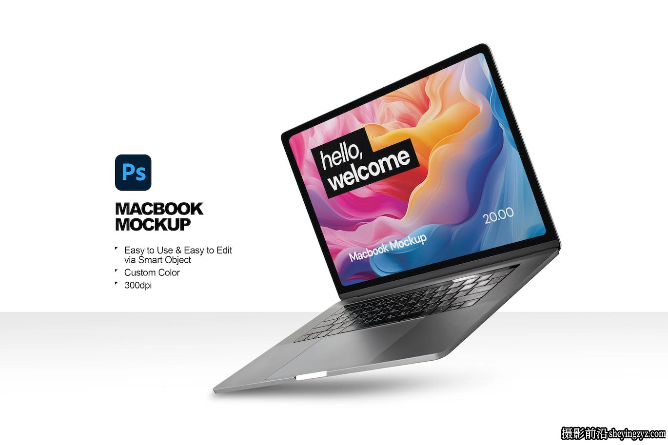 Macbook样机,笔记本电脑样机,电脑屏幕样机