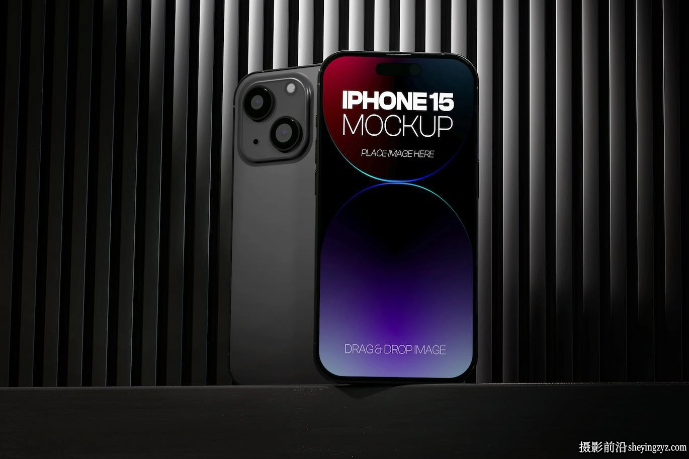 Iphone15样机,手机产品展示样机模型