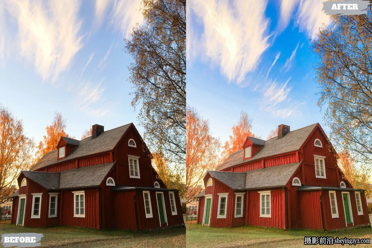 房地产建筑摄影调色LR预设手机lr预设 Real Estate Lightroom Presets