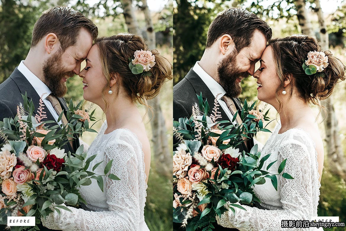 乡村电影婚礼LR预设ACR调色预设 Rustic Wedding Lightroom Presets