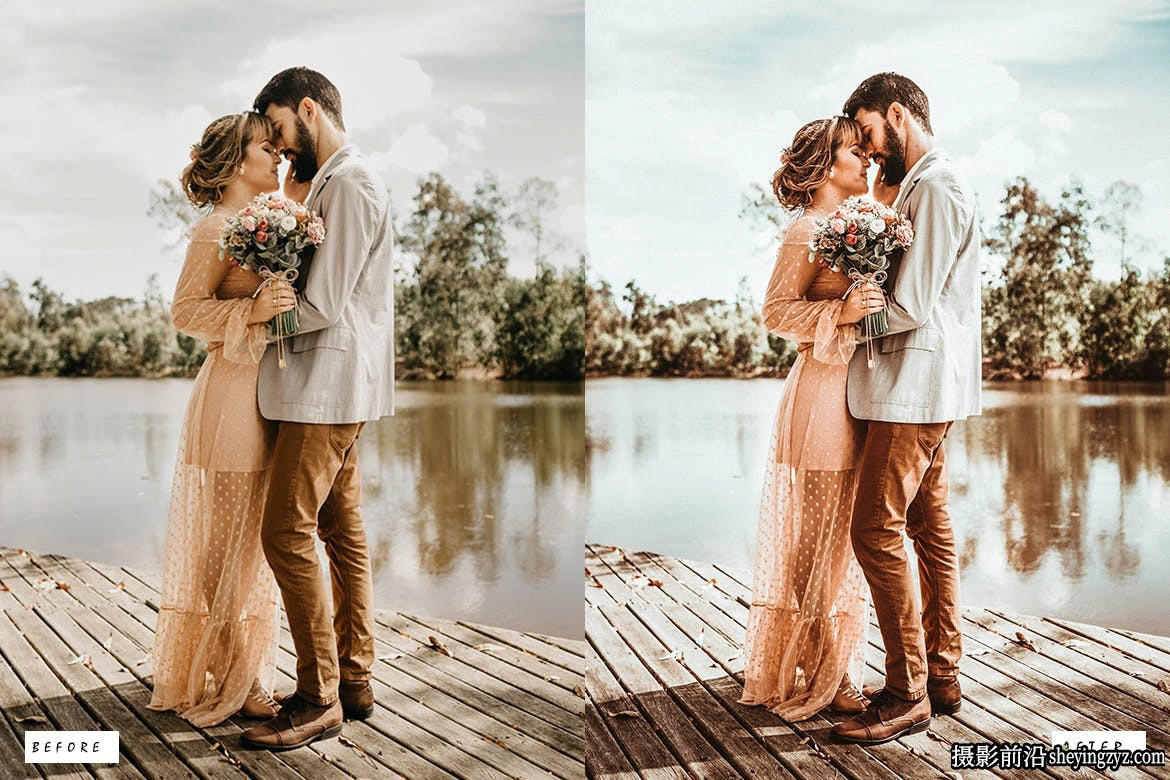 乡村电影婚礼LR预设ACR调色预设 Rustic Wedding Lightroom Presets
