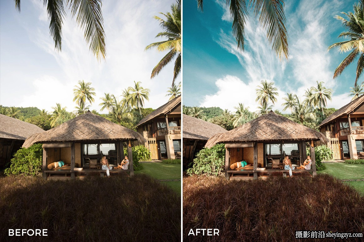热带旅拍网红打卡LR预设ACR预设 Haylsa Tropical Lightroom Presets