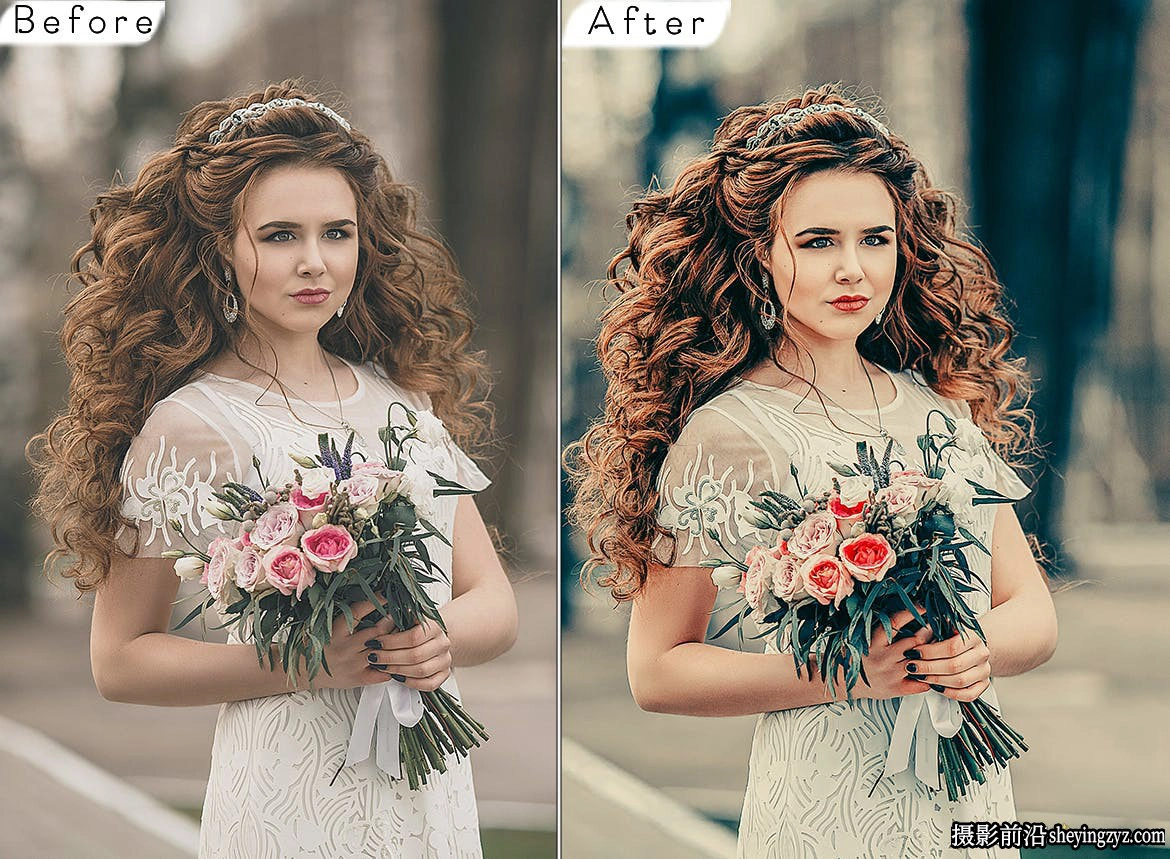 复古胶片婚礼人像LR预设及手机lr预设 Wedding Lightroom Presets
