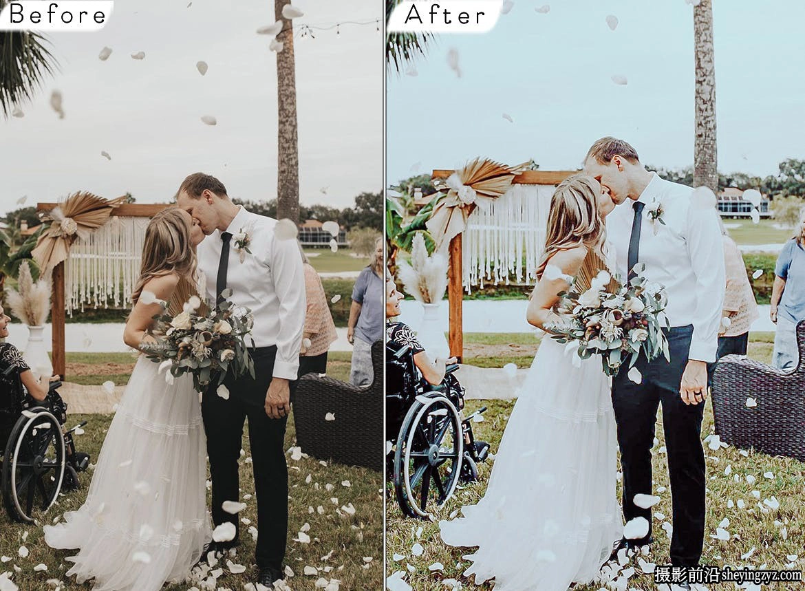复古胶片婚礼人像LR预设及手机lr预设 Wedding Lightroom Presets