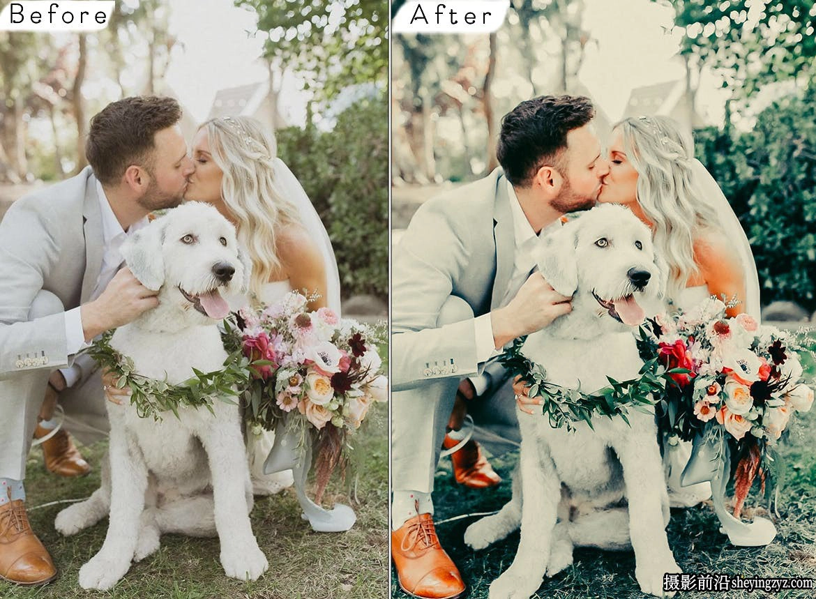 复古胶片婚礼人像LR预设及手机lr预设 Wedding Lightroom Presets
