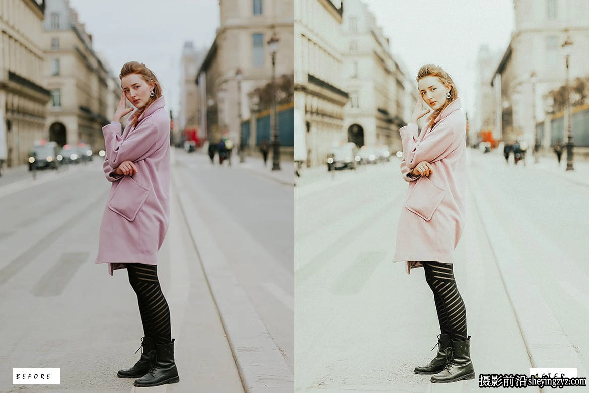 复古胶片人像LR预设ACR调色预设 Vintage Grain Lightroom Preset