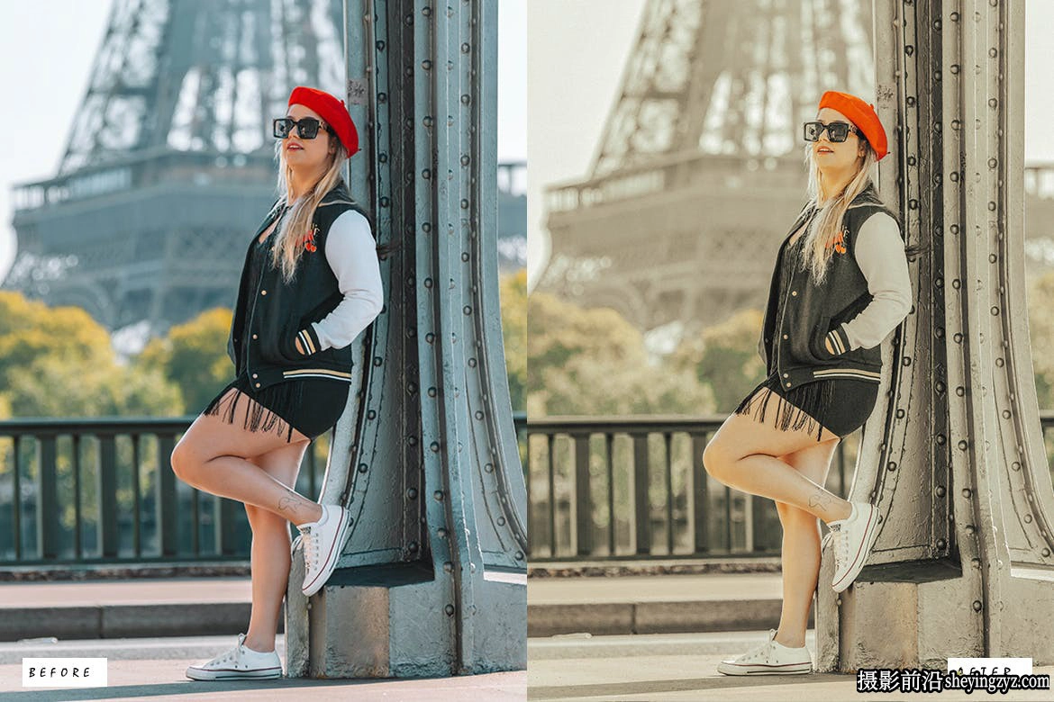复古胶片人像LR预设ACR调色预设 Vintage Grain Lightroom Preset