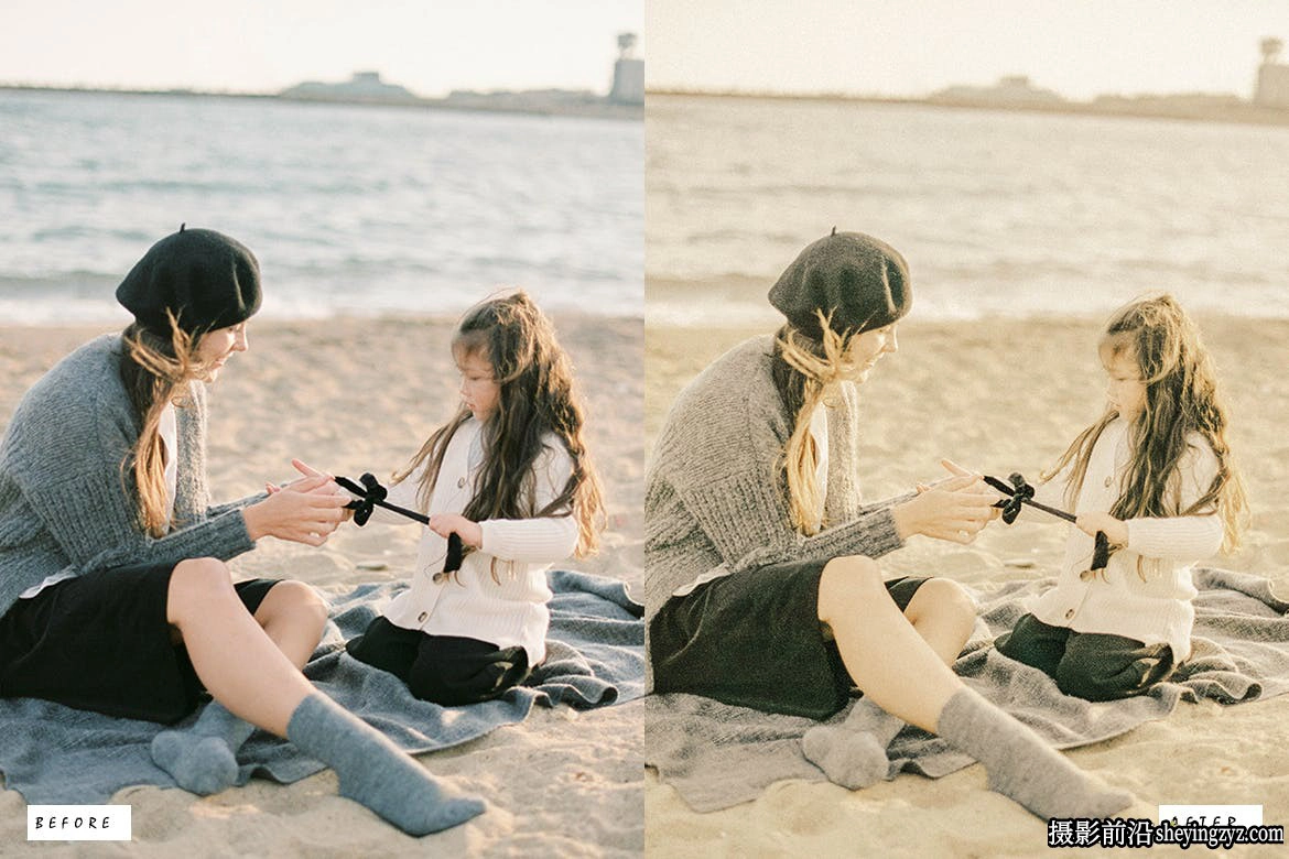 复古胶片人像LR预设ACR调色预设 Vintage Grain Lightroom Preset