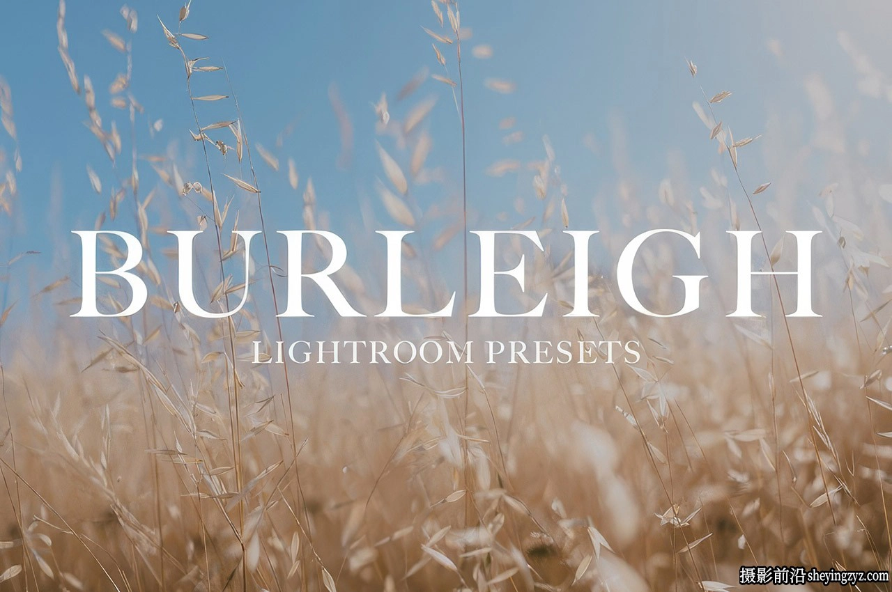 去饱和干净唯美人像LR预设及手机lr预设 BURLEIGH LIGHTROOM PRESETS