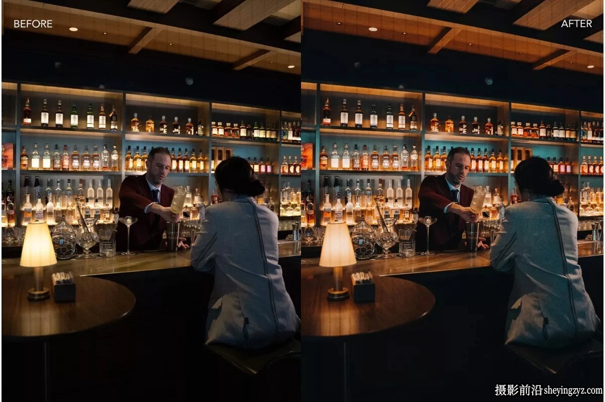 奢华优雅酒吧场景LR预设及手机LR预设 Urbexmode - Luxury Presets