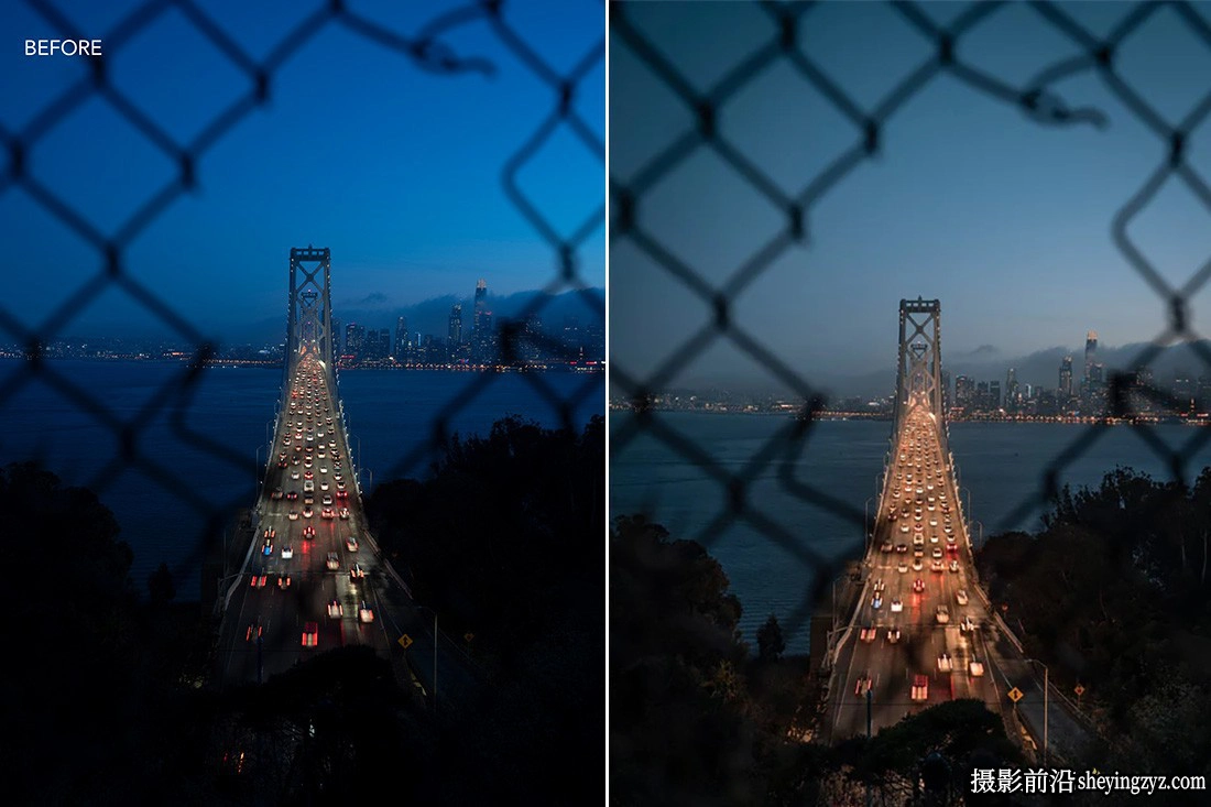 城市建筑街道航拍电影风光LR预设及手机lr预设 Urbexmode -CINE BLUE