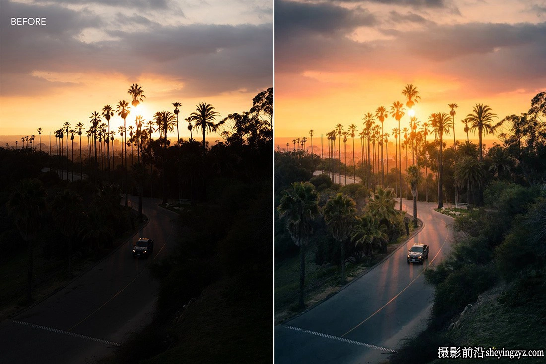 城市建筑旅拍电影风光LR预设及手机版lr预设 Urbexmode -LA Dreamin