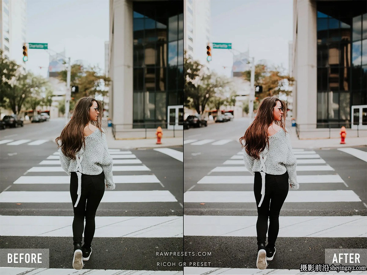 适用于旅行街头摄影LR预设及LUT调色预设 Ricoh GR Presets Bundle