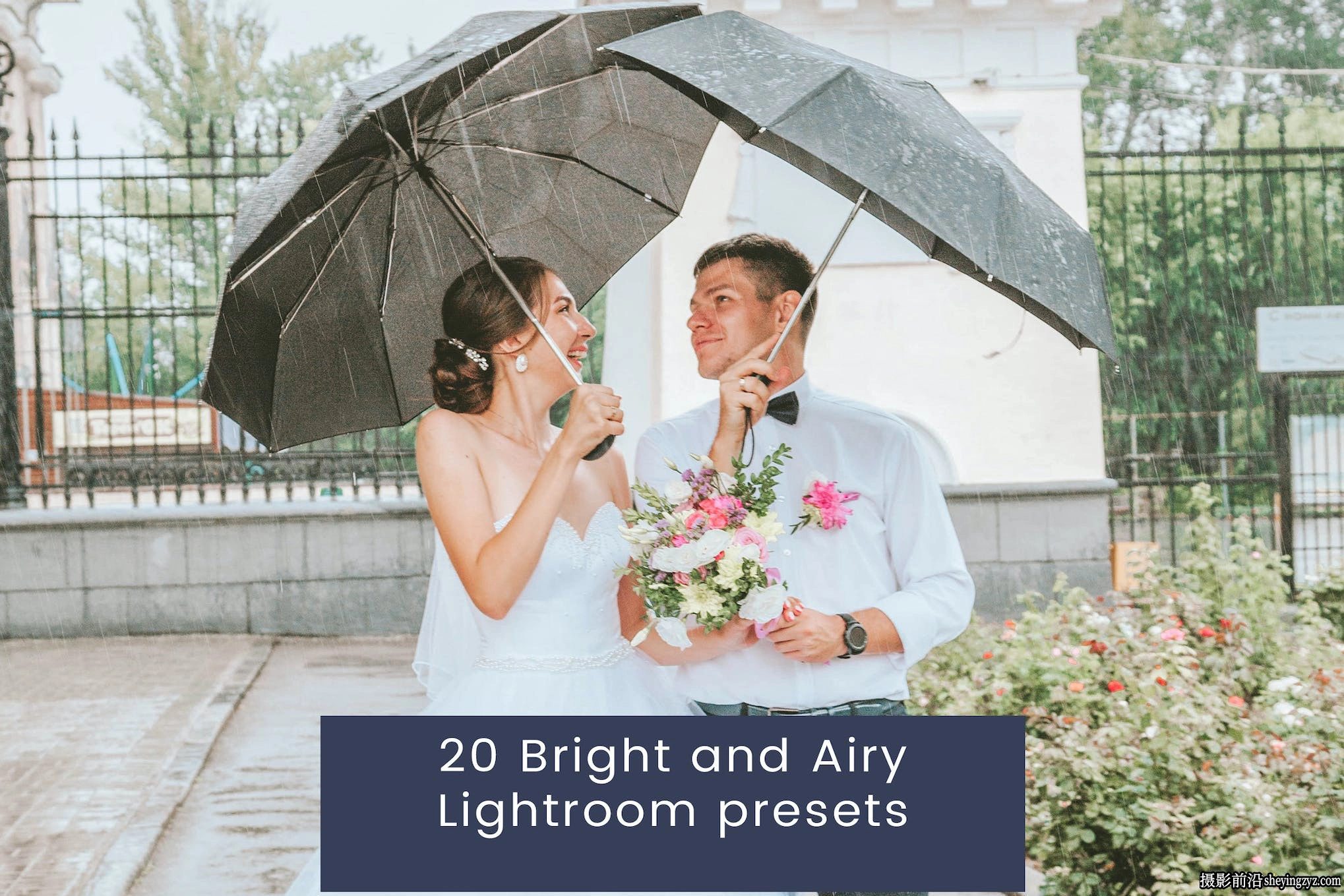明亮通透婚礼人像LR预设ACR预设Bright and Airy Lightroom presets