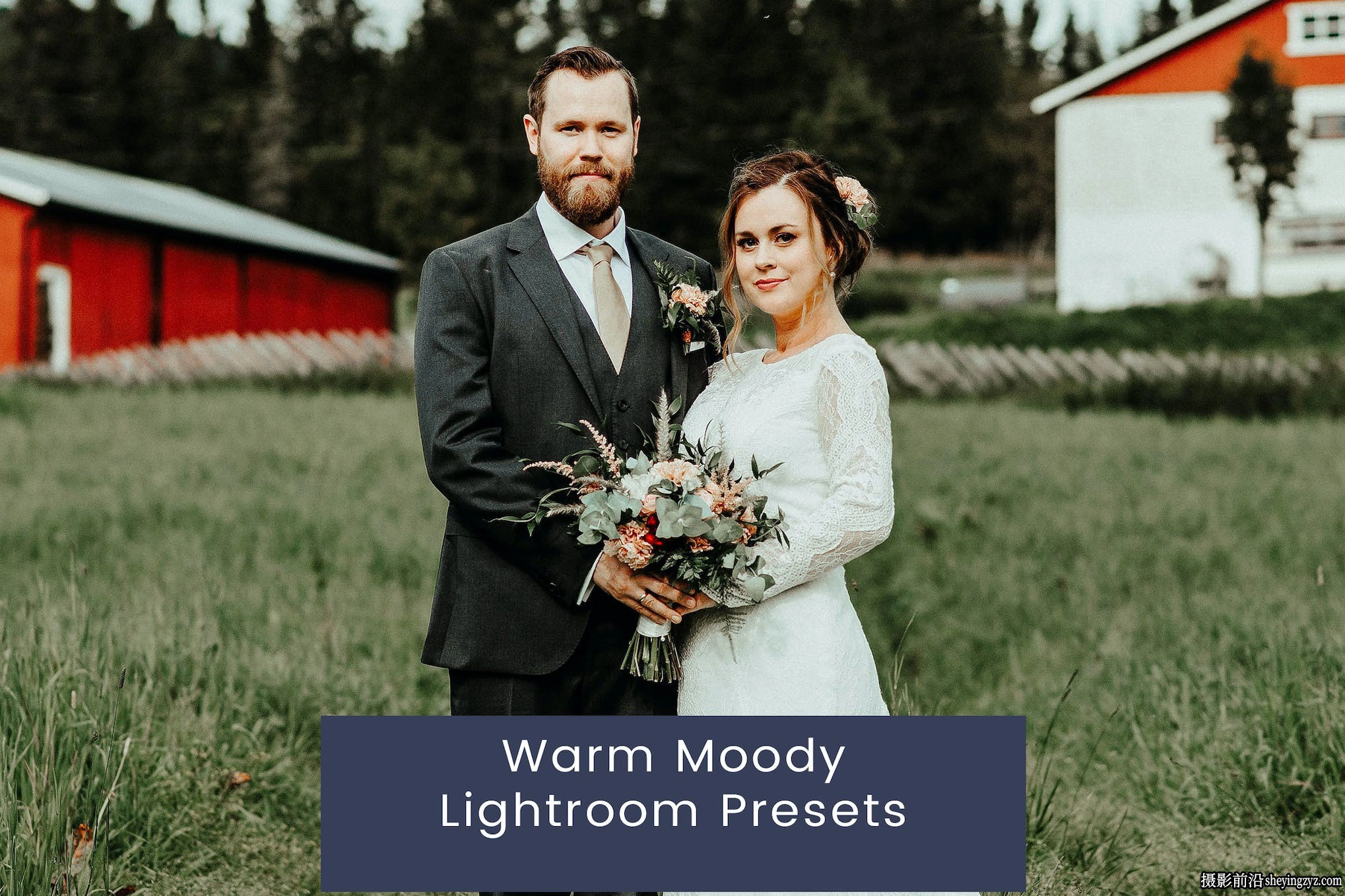 喜怒无常电影人像LR预设ACR调色预设 Warm Moody Lightroom Presets