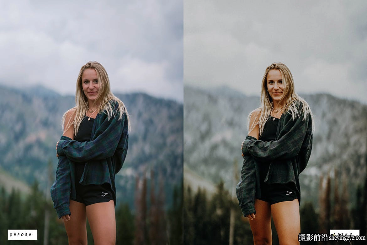 喜怒无常电影人像LR预设ACR调色预设 Warm Moody Lightroom Presets