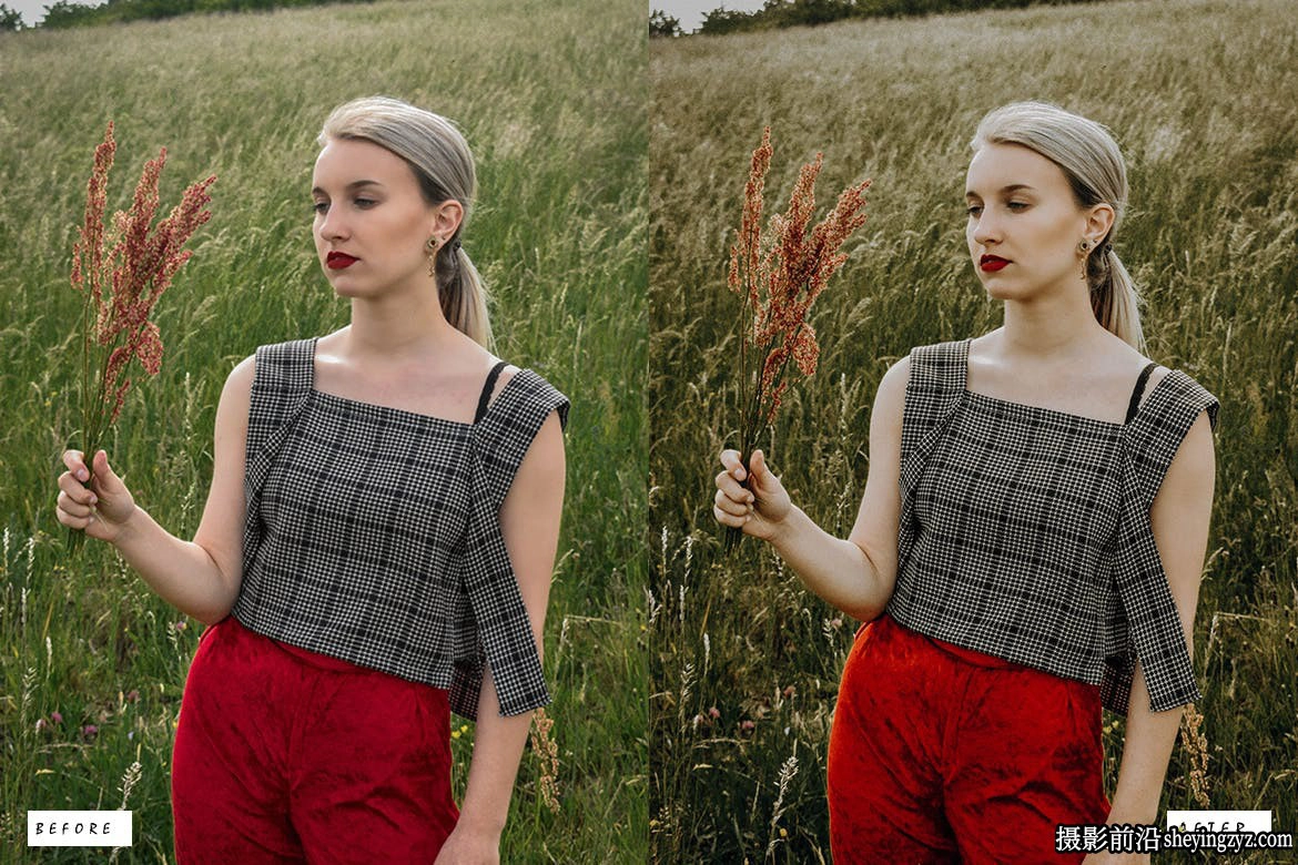 喜怒无常电影人像LR预设ACR调色预设 Warm Moody Lightroom Presets