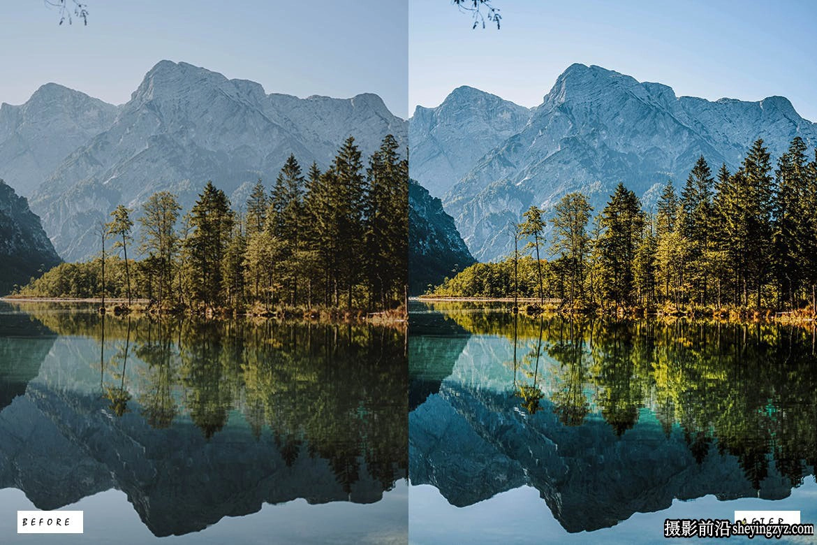 旅拍风光摄影后期调色lr预设ACR预设 Landscape Lightroom Presets
