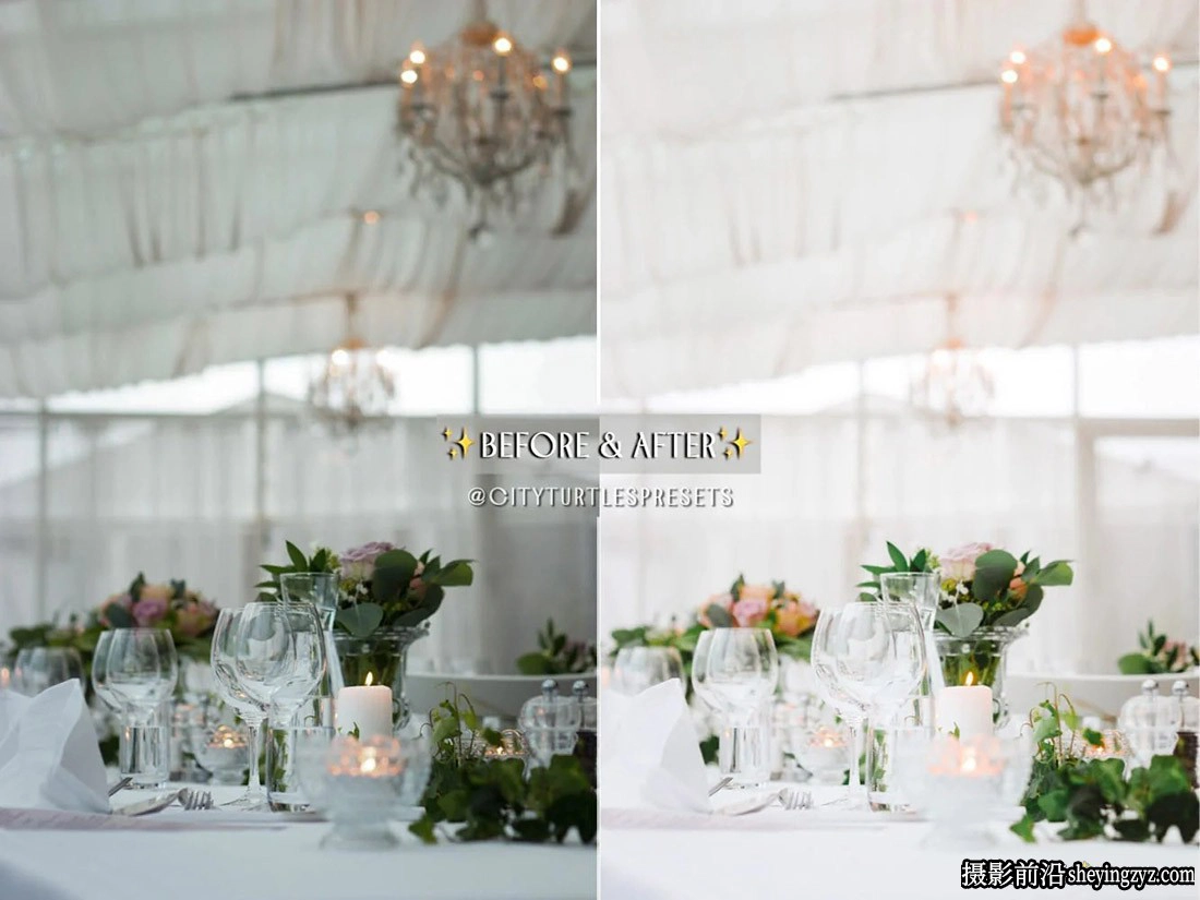 通透艺术婚礼lr预设ACR预设 Light Airy Wedding Lightroom Presets