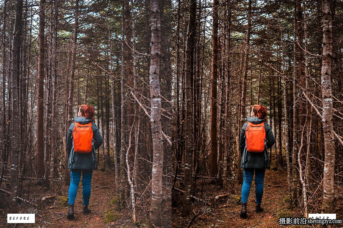 户外旅拍风光人像调色LR调色预设ACR预设Outdoor Lightroom Presets