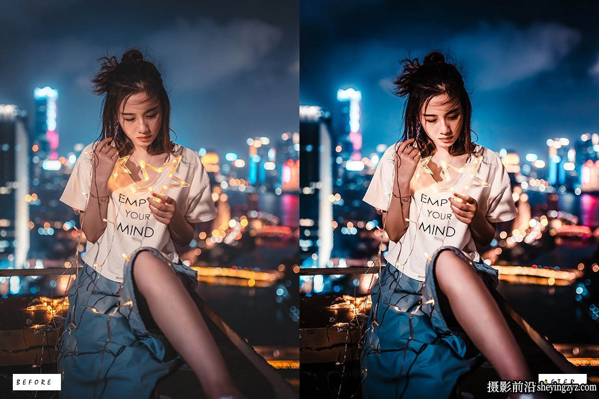 城市夜景霓虹灯人像LR预设ACR预设 Shiny Night Lightroom Presets