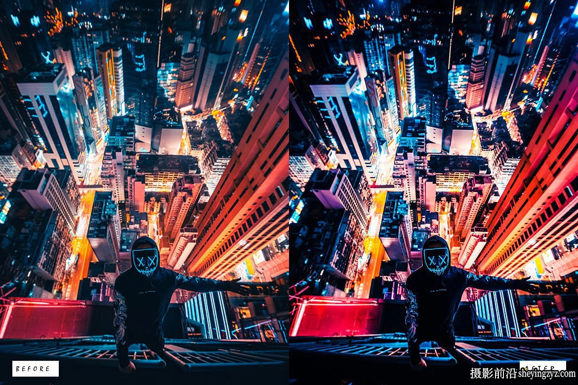 城市夜景霓虹灯人像LR预设ACR预设 Shiny Night Lightroom Presets