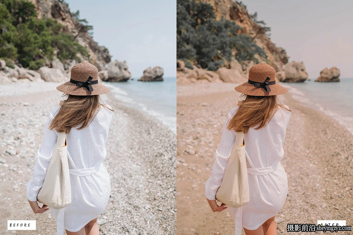 时尚人像摄影调色LR预设ACR预设 Fashion Beach Lightroom Presets
