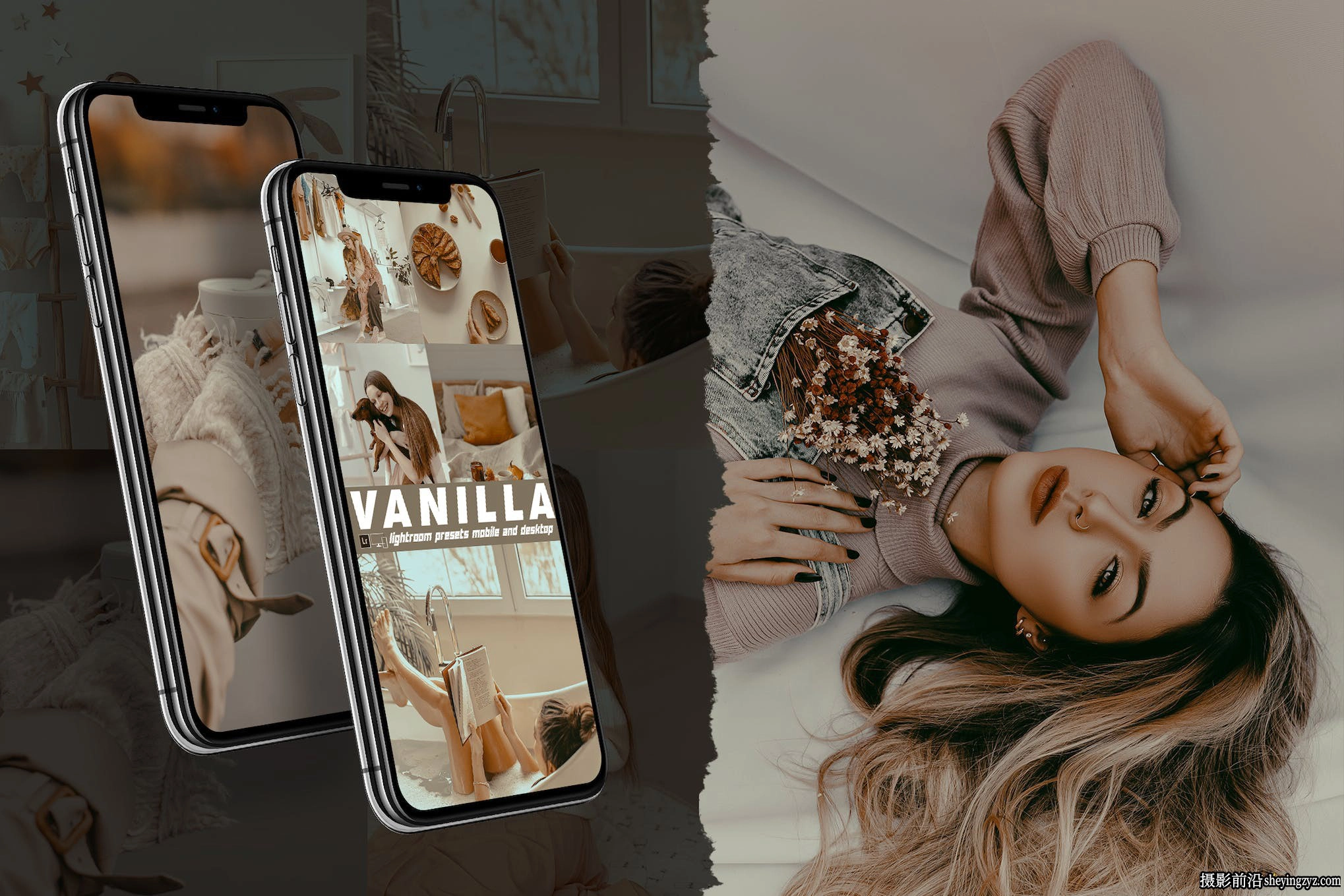 中性复古胶片人像调色LR预设及手机LR预设Vanilla Lightroom Presets