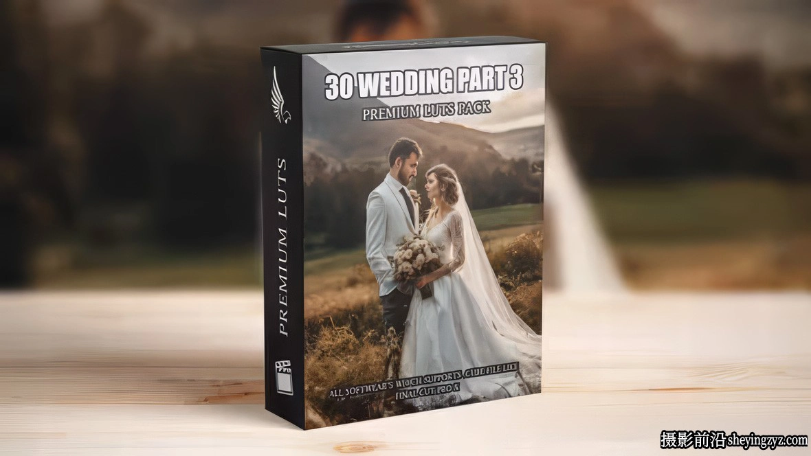 30个最佳婚礼电影婚礼颜色分级LUT预设支持AE/PR/FCPX/达芬奇/PS